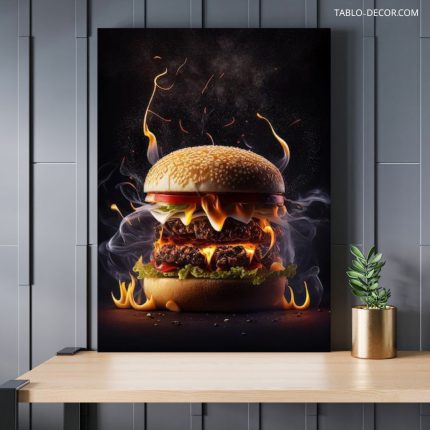 تابلو برگر 27 burger