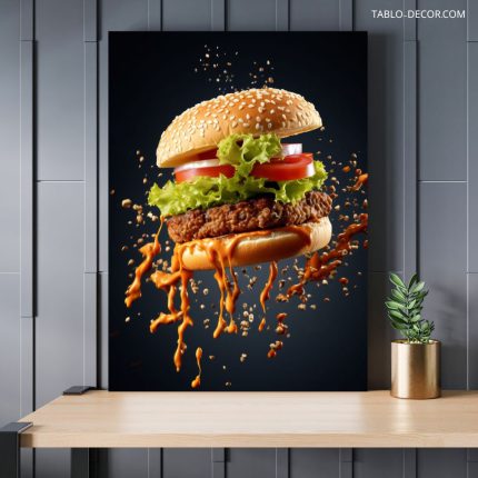 تابلو برگر 28 burger